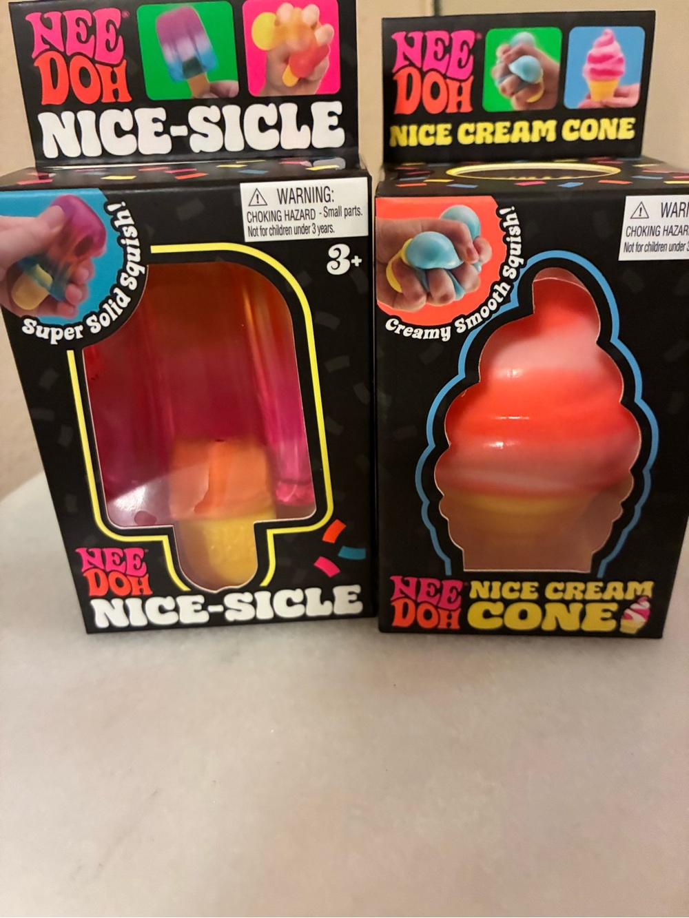 Needoh Nice-Sicle & Needoh Nice Cream Cone